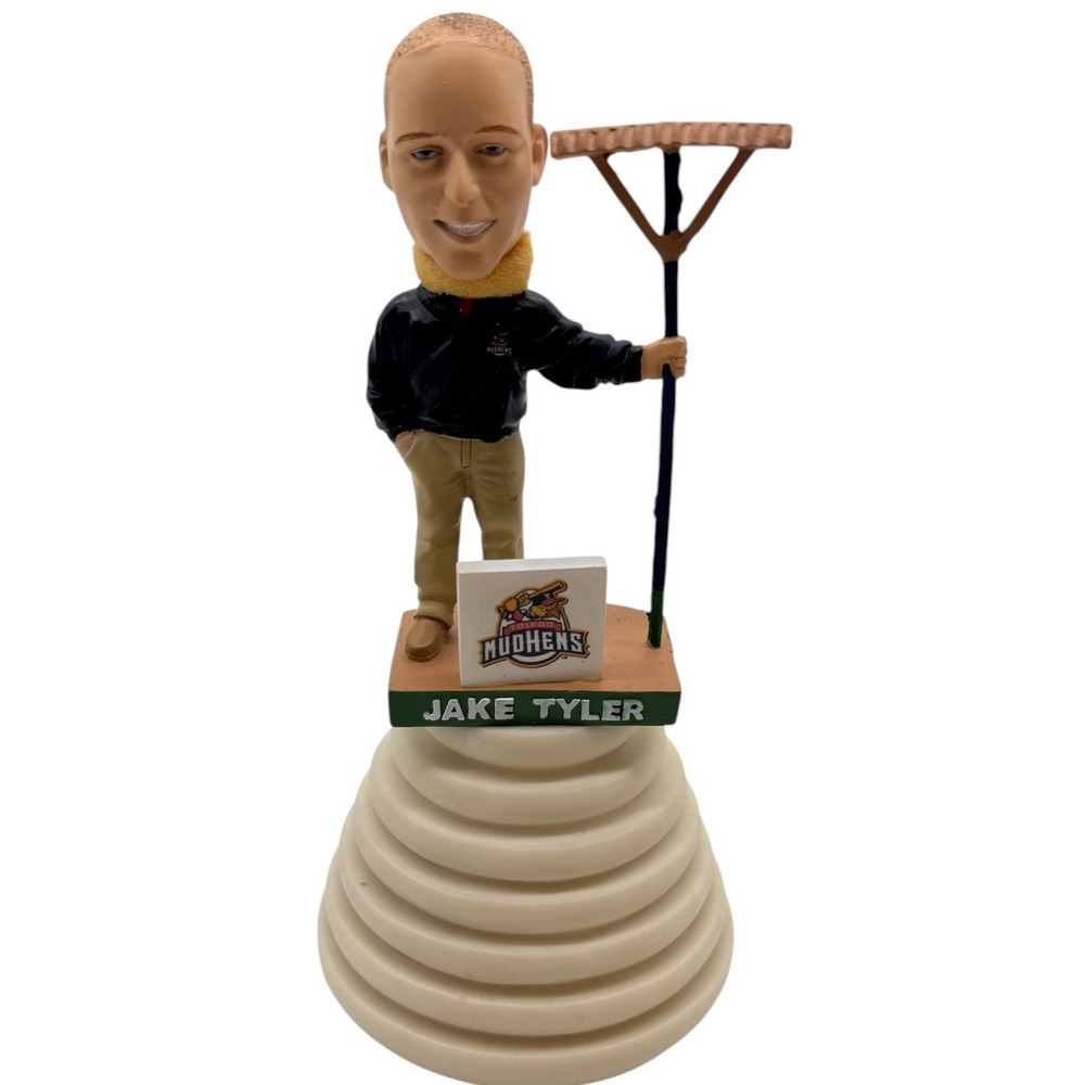 Toledo Mud Hens Jake Tyler Groundsman Bobblehead‎ MiLB Baseball Memorabilia